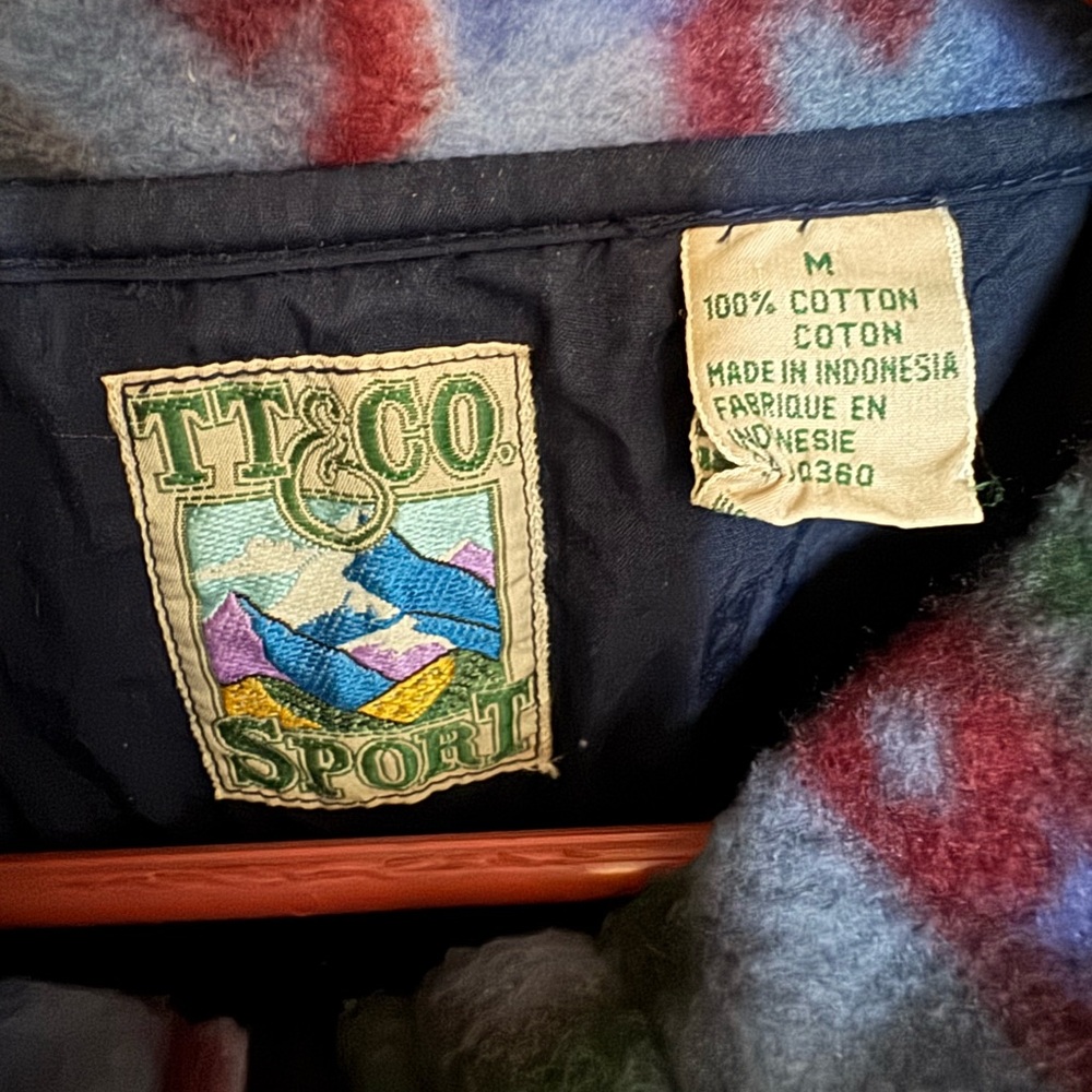 Vintage 80s fleece unisex - Picture 3 of 3
